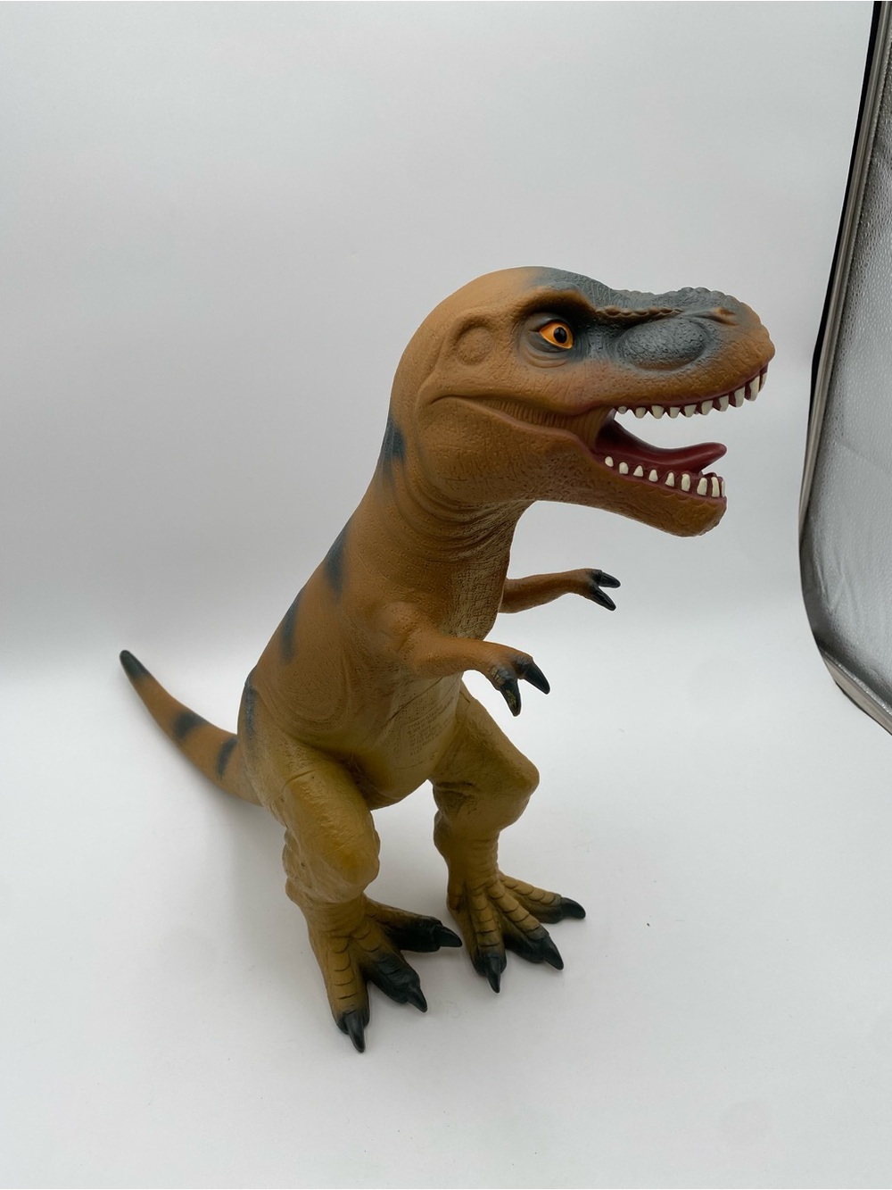 Animal Planet Giant 16" Soft Rubber T-Rex Dinosaur Toy Brown & Black